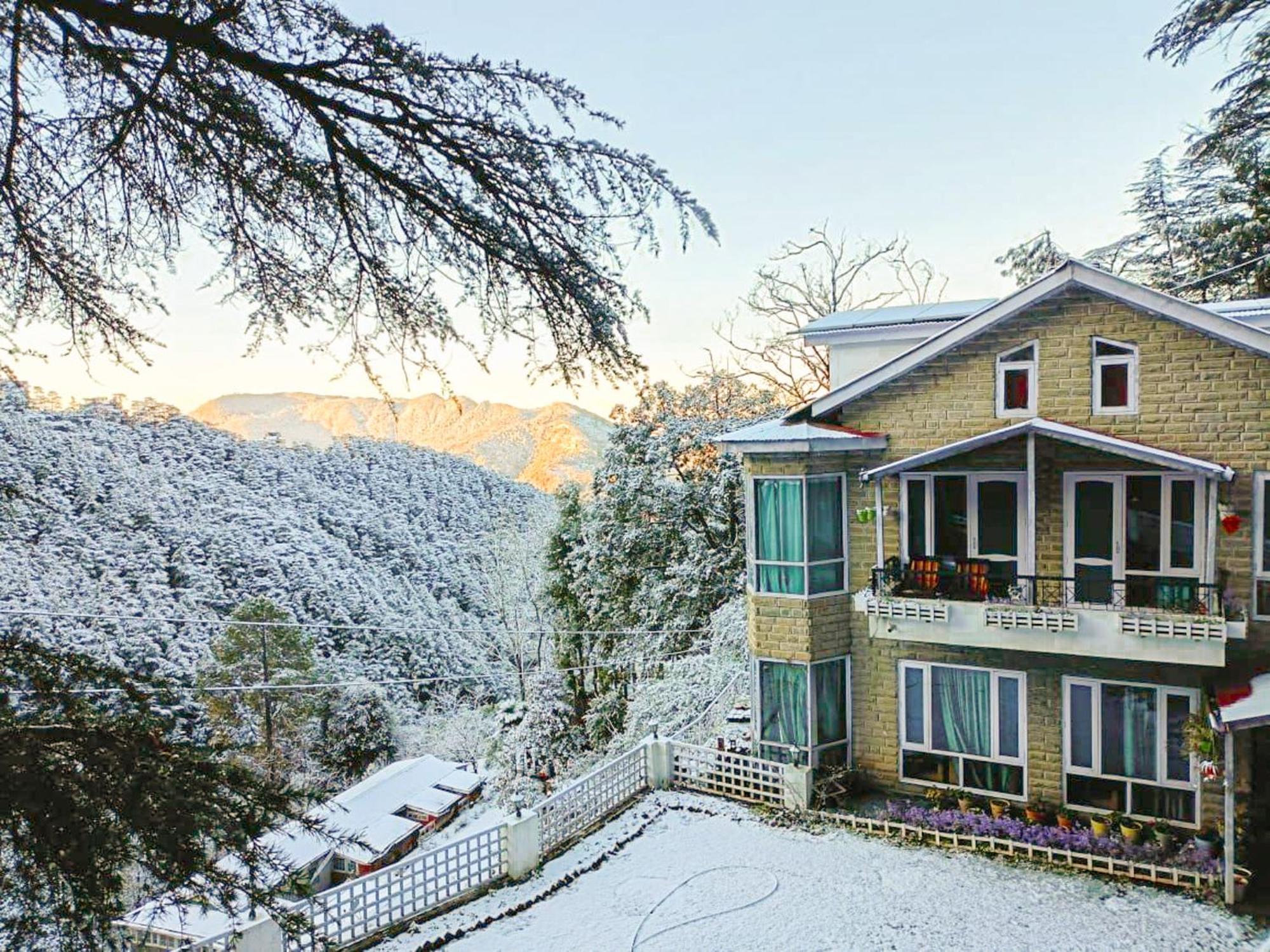 Whispering Pines Villa Shimla Bagian luar foto